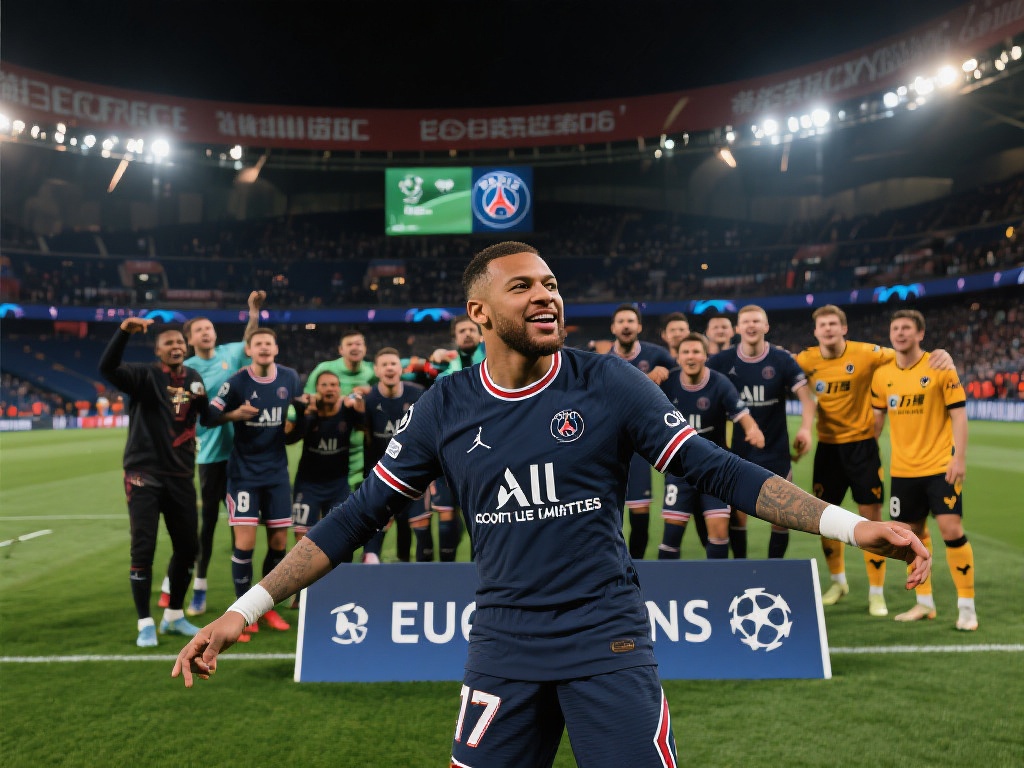 从“横扫英超豪门”到杀入欧冠决赛，巴黎圣