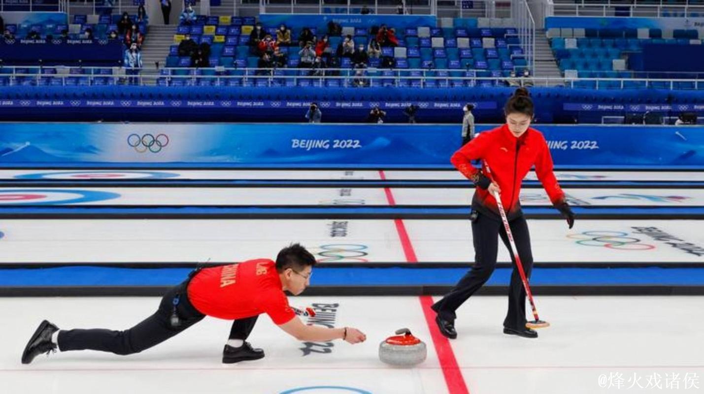 中国冰壶混双队在冬奥资格赛中豪取五连胜